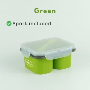 Freezer Cubes™ Curve 4 Molds 1-Cup Silicone Freezer Tray Meal Prep Container Food Storage Freezing Mold for Soup Baby Food Sauce Broth Portion Control BPA-Free Reusable Flexible Silicone Storage Container for Kitchen Use Famillo®