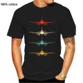 Aviation Airplane Flying Airline Funny Vintage Pilot Gift T-Shirt Black ...