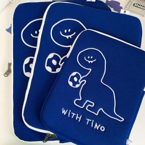 (11/13/15inch)INS Cute Korean Style Laptop Bag Tablet Bag Laptop Sleeves Notebook Bag Cover Cute Embroidery 韩国同款内胆电脑包