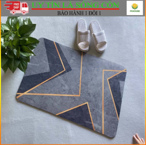 Thảm Hút Nước Siêu Thấm Không Trơn Trượt Khô Nhanh- Thảm Trải Sàn Nhà TắmPhòng KháchTrang Trí Quán Xá Siêu Đẹp