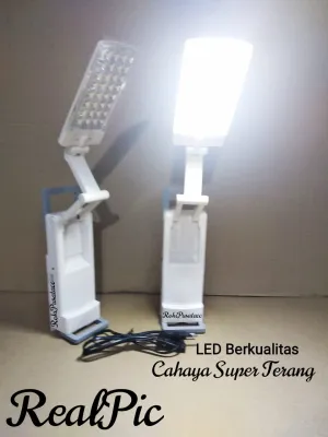 Lampu Belajar Karakter Lampu Meja Belajar Lipat / Lampu Belajar Cas / Lampu Baca / Lampu Emergency Cas Super Terang Cas Rechageable
