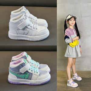 [Nhập RS0822 giảm 30k cho đơn 99k]Giày Thể Thao Bé Gái Cao Cấp Giày Bé Gái Cao Cổ Phong Cách sành Điệu Giày Sneaker Bé Gái Từ 2-12 Tuổi