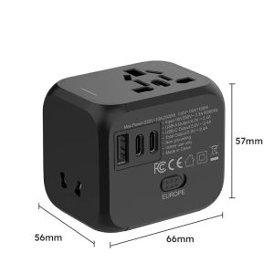 [SG] Desk Clamp Power Strip UK 3 Plugs Outlets Sockets Fast Charging with USB Type-C Ports for Home Office