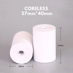 mixshop Coreless Thermal Paper Roll &Thermal Receipt Roll/Nets/Credit Card/POS/Grab /Foodpanda/Deliveroo [SG READY STOCK]