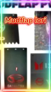 LOSERI PREMIUMTruck Lori 1ton 3ton 7 ton Mudflap Lorry Front And Rear Mudflap Lori Mudflap Hino Mudflap Volvo Mudflap Aksesori