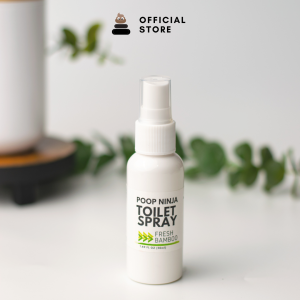 FRESH BAMBOO Poop Spray Odor Buster Air Freshener Poop Ninja Poo Spray Toilet Deodorizer Air Bathroom Clean Air Cleaner