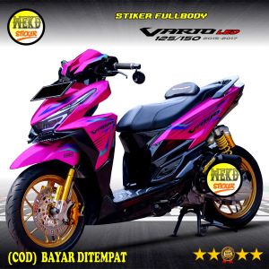 Stiker Decal Fullbody Vario LED Desain Lis Bunglon 1