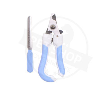set gunting kuku hewan peliharaan stainless steel manicure kuku hewan peliharaan