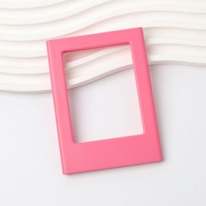 REGISTR 4PCS 3 Inches ic Picture Frame Multi-purpose Double Sided Mini Picture Frames Durable DIY Photo Frames Refrigerator Use
