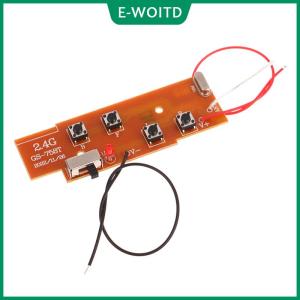 【E-WOITD】 2.4G 4CH RC Remote Control Circuit PCB Transmitter And Receiver Board Remote Control Toys Antenna Radio System
