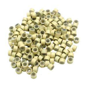 วงอลูมิเนียมต่อผมแบบมินิลิงก์500ชิ้นสำหรับอุปกรณ์แต่งผมผู้หญิงและผู้ชาย