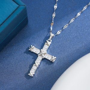 Cross Necklace for Women Religious Pendant Religious Faith Pendant Necklace