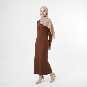 Gamis Knit ld 100 - 110 bb 60 - 70 kg kaftan oversize bahan tebal abaya terbaru lebaran jumbo