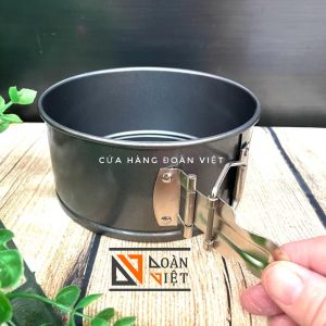 Khuôn nướng bánh bông lan gato gateau  chiffon .... KHUÔN GÀI ĐẾ RỜI NHÔM ĐÚC PHỦ CHỐNG DÍNH - HÌNH TRÒN NHIỀU SIZE -  Khuôn lớn Size 28cm 26cm 24cm 22cm 20cm 18cm 16cm 14cm.