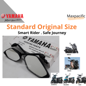 Maxpacific Yamaha Avantiz Solariz NVX NMax XMax Motorcycle Scooter Side Mirror 1 Pair Cermin Sisi Skuter