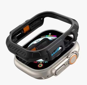 Spigen Lock Fit Case PC Cover Suitable For Apple Watch Ultra 2/Ultra Suitable For 49 45 41mm Watch Case With Packaging Box
