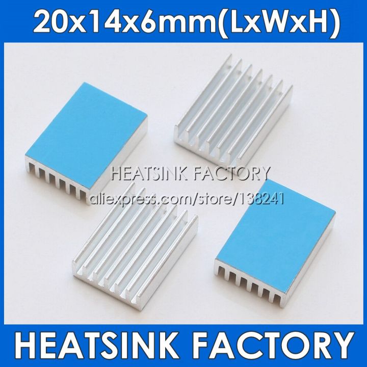 20pcs Aluminum Heatsink Heat Sink Radiator Cooling cooler For