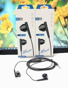 Headset Handsfree AB-04 + Mic  Hifi Audio Stereo Earphone AB04