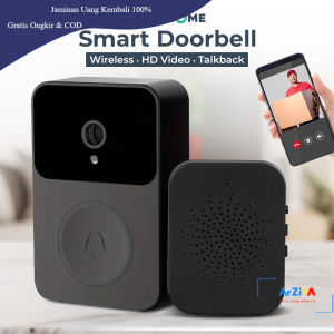 TaffHOME Bel Rumah Smart Doorbell Wireless Video HD Talkback - X9