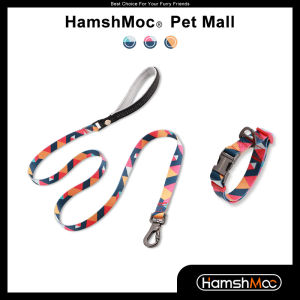 HamshMoc Bộ Vòng Cổ Và Dây Xích Cho Chó Hạng Nặng Vòng Cổ Thú Cưng Có Thể Điều Chỉnh Dây Xích Chó Có Tay Cầm Mềm Cho Chó Nhỏ Vừa Lớn