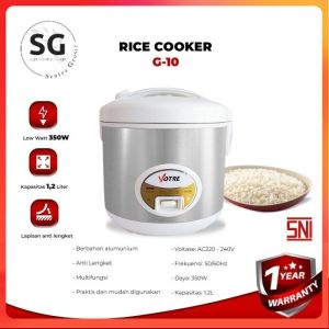 Rice Cooker 1.2 Liter G10 / Penanak Nasi Votre G-10 1.2 Liter