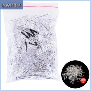 XUNYU3 ชุดหลอด LED เปล่งแสงขนาด5มม. จำนวน100ชิ้นสีขาวสีเขียวสีแดงสีน้ำเงินสีเหลือง