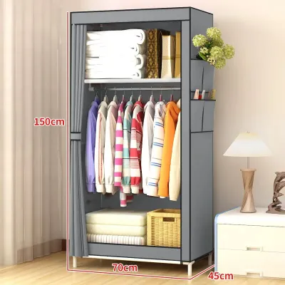 High Quality Clothes Storage Cloth Wardrobe Cabinet Fashion Various Sizes Bedroom Multifunctional Organiser