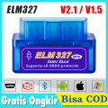 ELM327 Mini OBD OBD2 Bluetooth Wireless Car Scanner V1.5 V2.1 Alat Scan Mobil OBDII Auto Tool. 