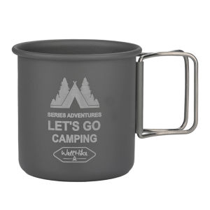 300ML Camping Water Cup - Lightweight Aluminium Alloy Mug for Hiking and Backpacking
