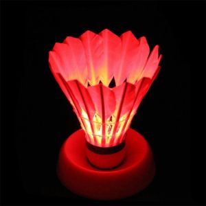 OEUVR Dark Night LED Badminton Lighting Balls Luminous Luminous Badminton Accessories Glowing Lighting Badminton Outdoor Sports