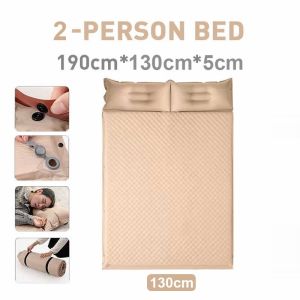 Camping Bed Air Mattress 5CM Thick Non-Slip Sleeping Pad with Extra Thick ComfortCoil Technology Ideal for Outdoor Camping Hiking Traveling and Adventure Use