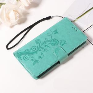 Leather Flip Case for IPhone 13 12 Mini 11 X XS Max XR 8 7 6 6S SE 2020 2022 Pro Plus Flower Butterfly Embossed Cards Wallet Phone Cover