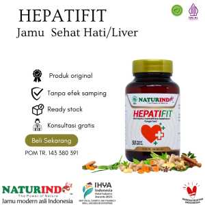 Obat herbal sakit liver sakit kuning dan gangguan hati Hepatifit Naturindo