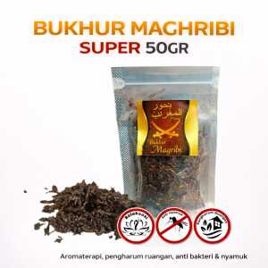 bukhur magribi super PREMIUM 50gr wangi tahan lama bukhur maghribi wewangian arab aroma terapi kamar