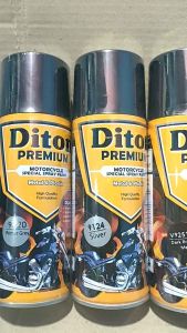 Pilok Cat Diton Premium Paket Lengkap 4 Kaleng Dark Brown Met Coklat Tua Metalik 9251 Primer Grey 9120 Silver 9124 Clear Gloss 9128 400cc Pilox Paketan Cat Semprot Special Spray Paint