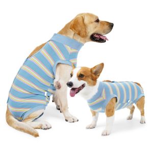 GBDSVD Thickened Dog Surgery Recovery Suit Comfortable Soft Warm Neuter Anti-Lick Suit Lightweight Breathable Bite Protective Outfit For Small Medium Large Dog