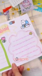 Flower-shaped Contour Pen Curve Pen Influencer Creative ins Fluorescent Quick-Drying Color Decorative Handbook Roller Pen