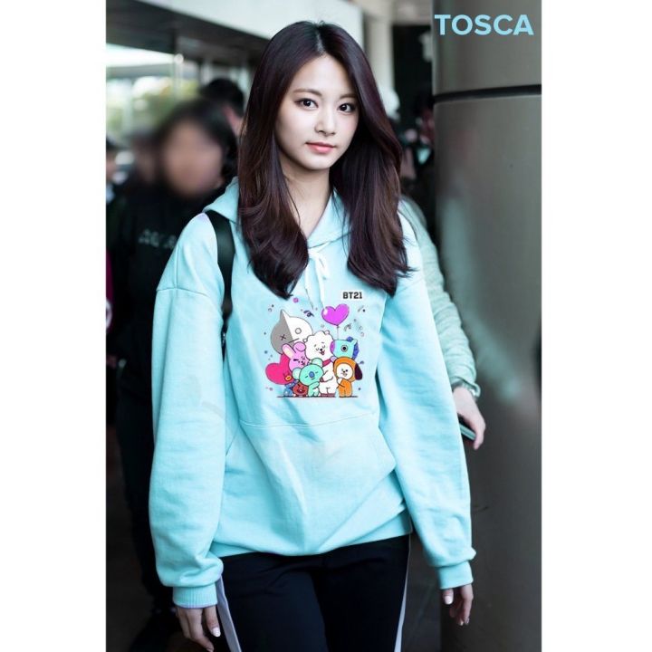 Lilipop Sweater wanita bts army bt21 hoodie jumper Lazada Indonesia