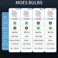 MOES WiFi Smart LED Downlight Zigbee Dimming Round S pot Light 7/10W RGB Color Changing Warm Cool light A lexa G oogle Home Vocie. 