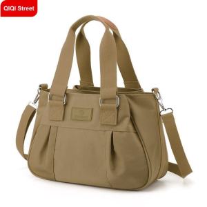 tote bag handbag shoulder bag messenger bag travel bag water repellent nylon cloth bag multi pockets shopping bag middle size for mom