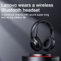 Lenovo ThinkPlus TH10 2 in 1 HiFi CVC AUX Wireless Bluetooth On-Ear Headphone Headset - Headphone LENOVO TH10 Dual Mode Stereo Audio Sound Garansi Resmi 1 Tahun. 