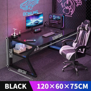 B-Home Ergonomic Gaming Table Computer Desk Office Table Student Desk Thicker & Stable Anti-Scratch Table Furniture Meja Belajar Meja PC 电脑电竞桌