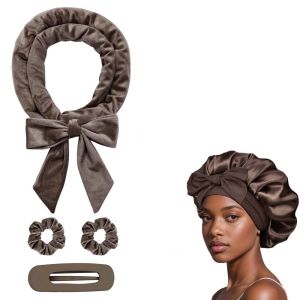 GUAIP DIY Hair Curlers Kit with Styling Clips Wave Former Magic Hair Rollers Heatless for All Hairstyles No Heat Curler Sleeping