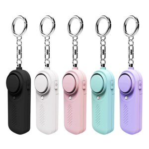 Keychains Safe Alarm 130dB Emergency Strobe Light Portable Security Device Person Use for Women Kids Elderly