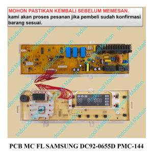 MODUL SET / MODUL MESIN CUCI / PCB MESIN CUCI FRONT LOADING SAMSUNG DC92-0655D PMC-144