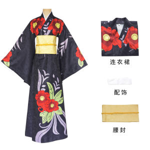 Japanese anime Demon Slayer: Kimetsu no Yaiba - Daki Shinobu Koibana Kokushibo Zenitsu Inosuke Tsuyokichi cosplay Clothing