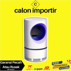 Perangkap Pengusir Jebakan Penyedot Pembasmi Nyamuk Lalat Elektrik Mosquito Killer With UV Black Hol