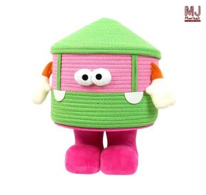 Cartoon Cute Lody Big Foot Cotton Thread Storage Basket 卡通乐迪小迷妹大脚吖 卡通收纳筐家用可爱创意储物毛绒