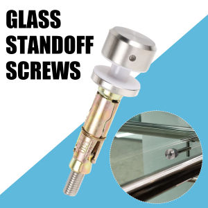 SUS 304 Paku iklan stainless steel kokoh tidak mudah pecah mencegah korosi Paku pengencang kaca