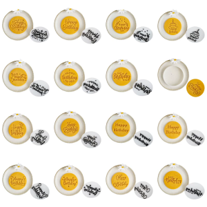 Kỷ niệm sinh nhật với độc đáo chúc mừng sinh nhật Tiếng Anh khuôn bánh quy dụng cụ cắt Kẹo mềm nhựa kết cấu cho nhà nướng